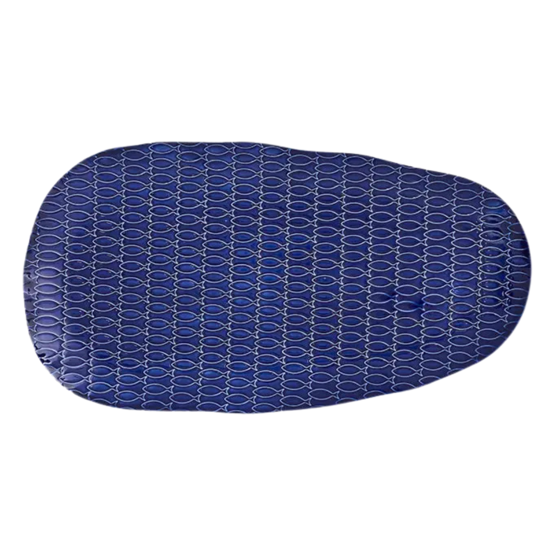PLATO PECES AZUL