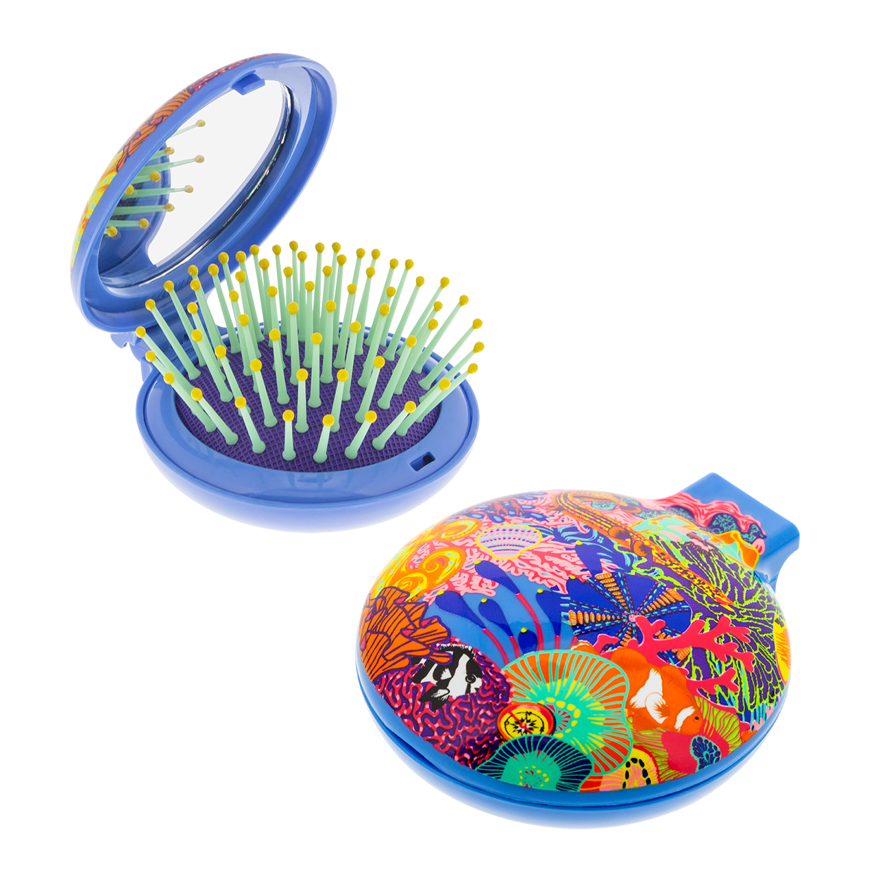 CEPILLO DE PELO CON ESPEJO