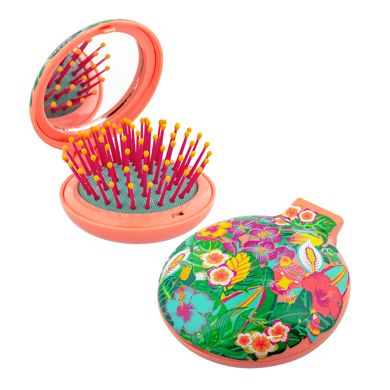 CEPILLO DE PELO CON ESPEJO