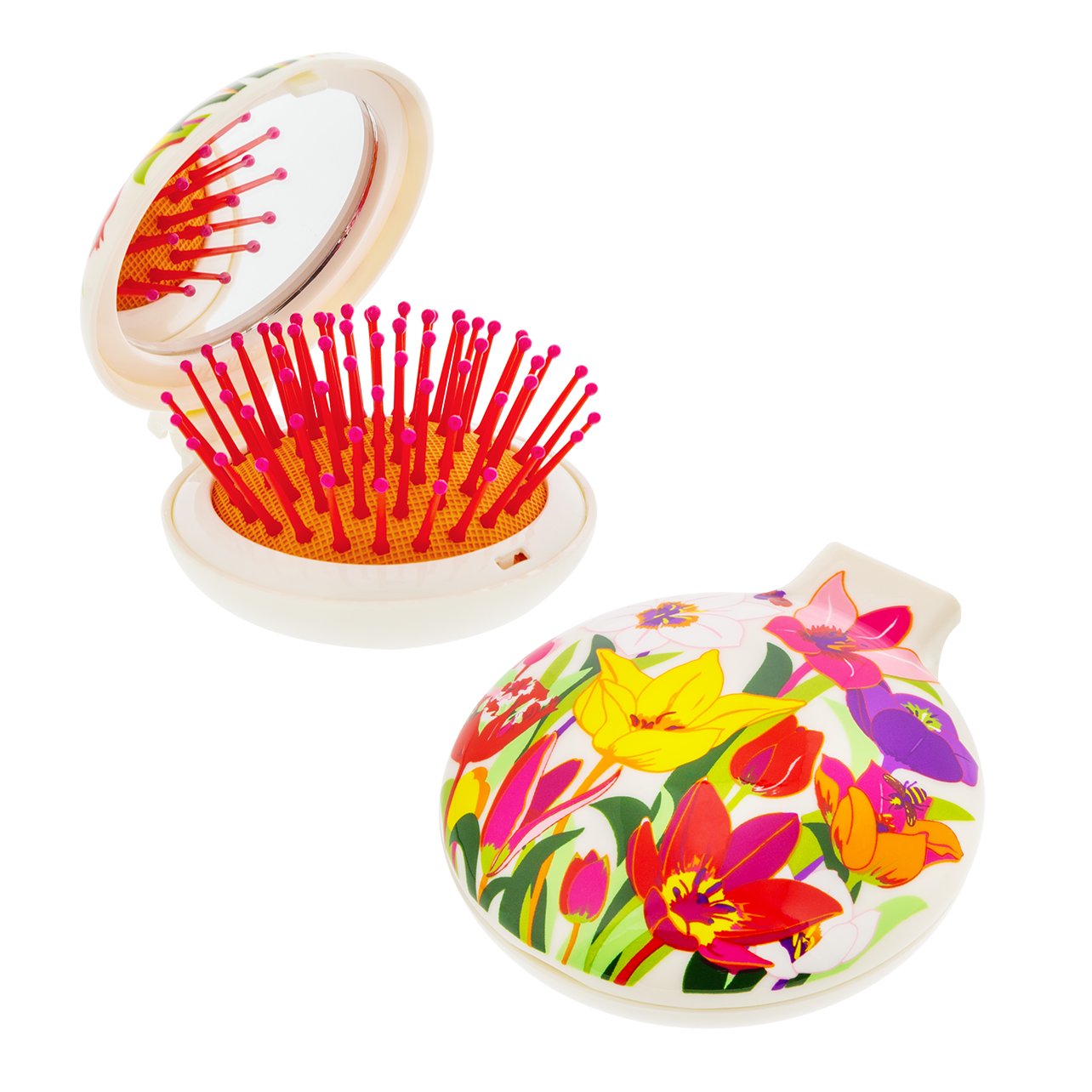 CEPILLO DE PELO CON ESPEJO