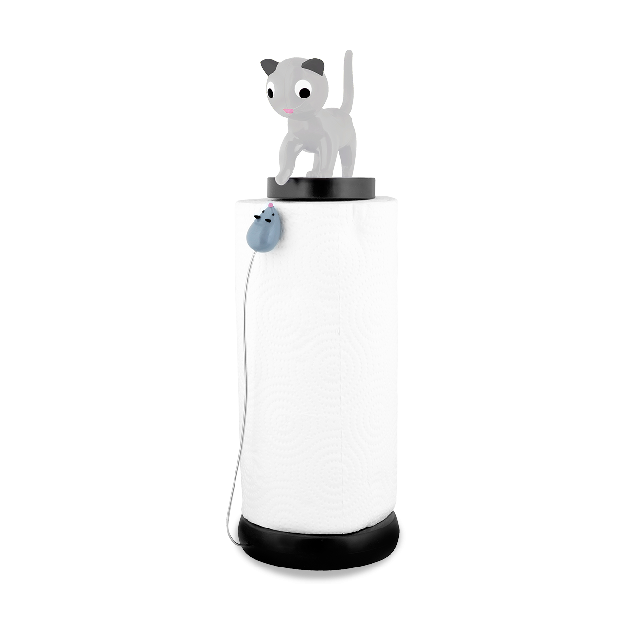 PORTA PAPEL TOALLA GATO